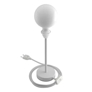 Creative Lámpara De Mesa Alzaluce Sin Pantalla 25 Cm Matte White One Size