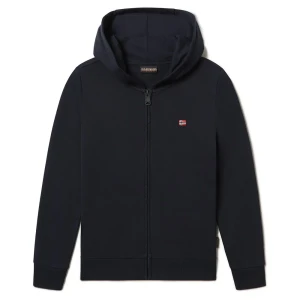 Napapijri Sweat-shirt à Zip K Balis Blue Marine 4 Années Garçon,Fille