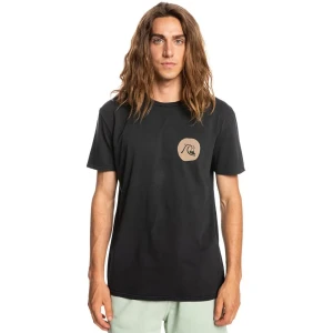 Quiksilver T-shirt à Manches Courtes Bestill Black S Homme