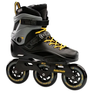 Rollerblade Patins En Ligne Rb 110 3wd Black / Saffron Yellow EU 40 1/2 Homme,Femme