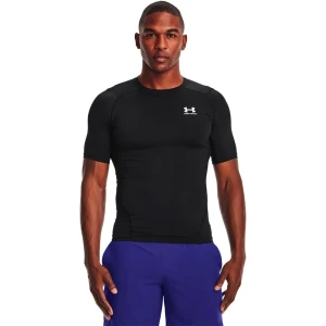 Under Armour T-shirt à Manches Courtes Heatgear Compression Black S