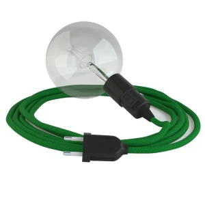 Creative Cables Suspension Luminaire Rm06 3 M Green / Black One Size