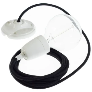 Creative Lámpara Colgante Rc04 Diy 2 M Black / White One Size