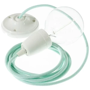 Creative Cables Suspension Luminaire Rc34 2 M Milk / Mint / White One Size