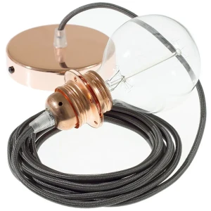Creative Cables Lampe Suspendue Pendel Pour Abat-jour Rm26 Diy 50 Cm Dark Gray / Copper One Size