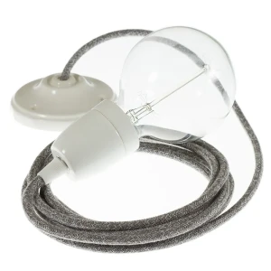 Creative Cables Suspension Luminaire Rn02 50 Cm Grey / White One Size