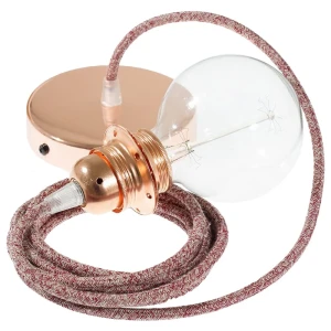 Creative Lámpara Colgante Pendel Para Pantalla Rs83 2 M Glittering Red / Copper One Size