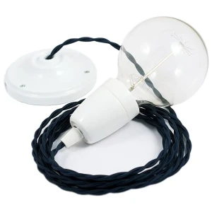 Creative Lámpara Colgante Tm20 Diy 50 Cm Dark Blue / White One Size