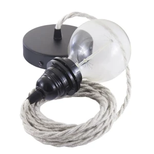 Creative Cables Lampe Suspendue Pendel Pour Abat-jour Tn01 50 Cm Neutral / Black One Size