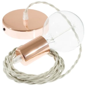 Creative Lámpara Colgante Tc43 1 M Diy Taupe / Copper One Size