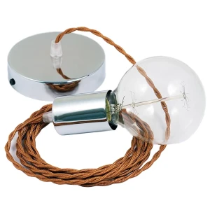 Creative Lámpara Colgante Tm22 2 M Diy Whiskey / Chrome Plated One Size