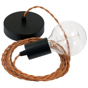 Creative Lámpara Colgante Tm22 50 Cm Whiskey / Black One Size