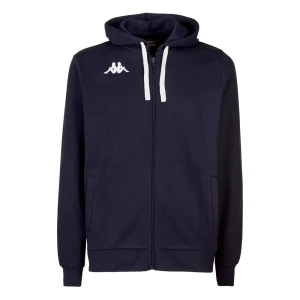 Kappa Sweat-shirt à Zip Banto Blue Marine 4XL Homme