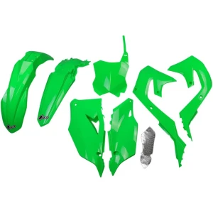Ufo Kit De Plásticos Kawasaki Kx 250 21 Kakit227f@aflu Fluo Green One Size