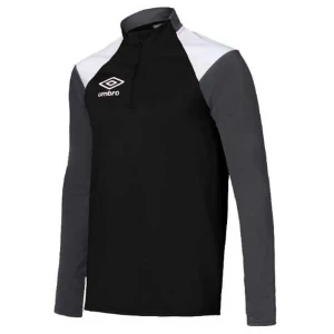Umbro Sweat à Demi-zip Magadi Black / Grey / White S Homme,Femme
