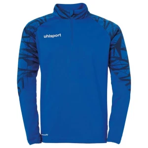 Uhlsport Sweat à Demi-zip Goal 25 Azure Blue / Navy M Homme