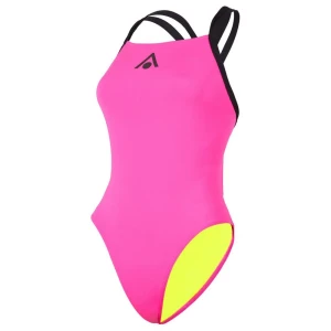 Aquasphere Traje De Baño Essential Open Back Bright Pink / Black FR 44