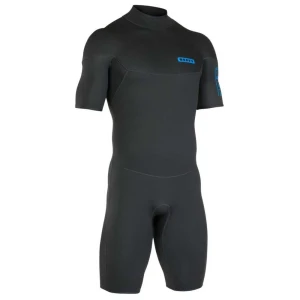 Ion Shorty à Manches Courtes Avec Fermeture éclair Au Dos Pour Junior Base 2/2 Mm Black 12 Années Garçon,Fille