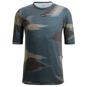 Santini T-shirt à Manches Courtes Watt Indoor Tech