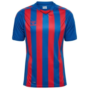 Hummel T-shirt à Manches Courtes Core Xk Striped True Blue / True Red 3XL Homme