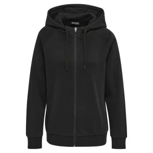Hummel Sweat-shirt à Zip Red Classic Black S Femme