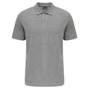 Hummel Polo à Manches Courtes Red Classic Grey Melange M Homme