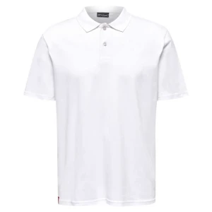Hummel Polo à Manches Courtes Red Classic White 3XL Homme