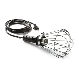 Famatel Lampe Portable En Caoutchouc 52453 200w 5 M Black One Size