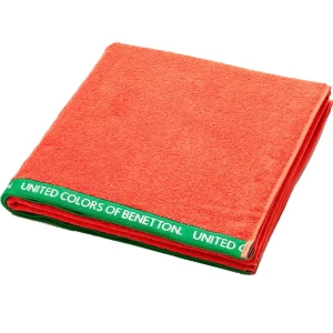 Benetton Serviette De Bain Be-0823-rd Red / Green One Size