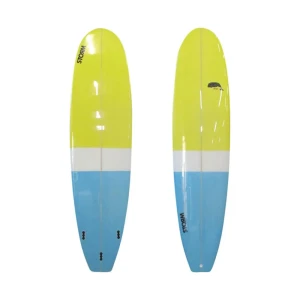 Storm Blade Planche De Surf Beluga Mini Malibu Lb24 7´2´´ Yellow / Light Blue / White 218.4 cm unisex