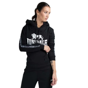 Lonsdale Sweat à Capuche Dihewyd Black 2XL