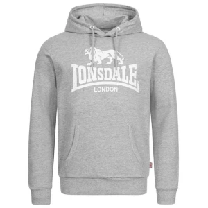 Lonsdale Sweat à Capuche Fremington Marl Grey L