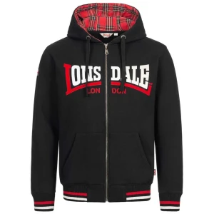 Lonsdale Sweat-shirt à Zip Nateby Black S