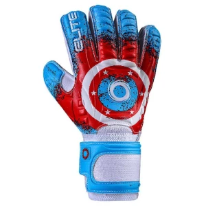 Elitegroup Sport Gants De Gardien De But Junior Stars White / Blue / Red 4 unisex