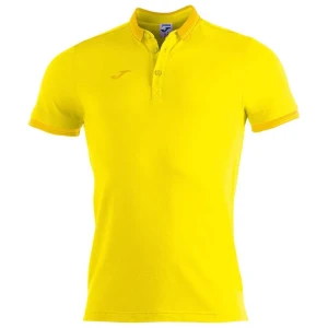 Joma Polo à Manches Courtes Bali Ii Yellow 7-8 Années Garçon