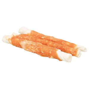 Trixie Pollo Masticando Rollos 17 Cm 100 Unidades Orange One Size