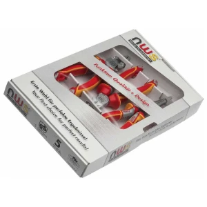 Nws Juego De Alicates 782 3 Unidades Red / Silver One Size