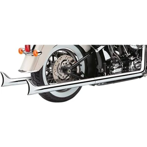 Cobra Sistema De Escape Completo No Homologado Bad Hombre Dual Harley Davidson 6987 Chrome Not Homologated