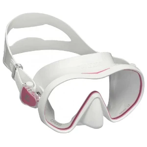 Cressi Spa Máscara De Buceo F Dual White / Pink One Size