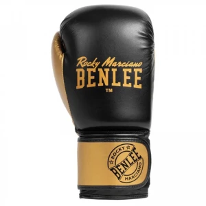 Benlee Gants De Boxe Artificiels Cuir Carlos Black / Gold 12 oz