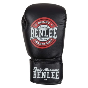 Benlee Gants De Boxe Artificiels Cuir Pressure Black / Red / White 8 oz