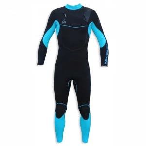 Kynay Combinaison En Néoprène à Manches Longues Avec Fermeture éclair Sur La Poitrine Surf Ultra Stretch 3/2 Mm Black / Blue S Homme
