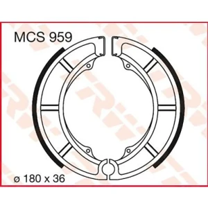 Trw Zapata De Freno Trasero Sachs Roadster 800 03 Black One Size