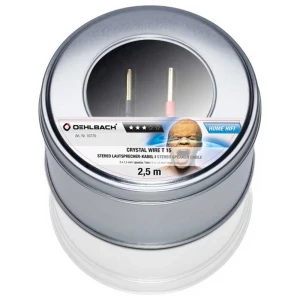 Oehlbach Connecteur De Câble D´enceinte D1c10772 10 M Silver One Size unisex