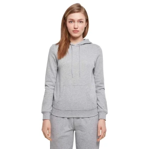 Build Your Brand Sweat à Capuche Basic Heather Grey 2XL Femme