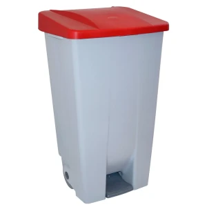 Denox Contenedor Con Ruedas 23400.254 120l Red One Size
