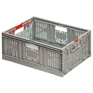 Denox Caja De Almacenamiento 40x30x17 Cm Grey One Size