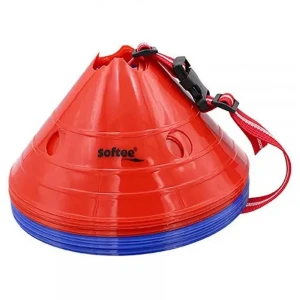 Softee Cônes D´entraînement Maxi 24 Unités Blue / Red One Size unisex
