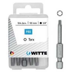 Witte Embout Torx 429603 T 10 5 Unités Silver One Size