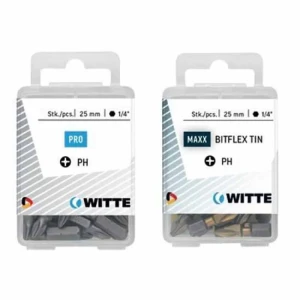 Witte Punta Allen Ph 3 Bitflex Tin 25 Mm 10 Unidades Silver One Size